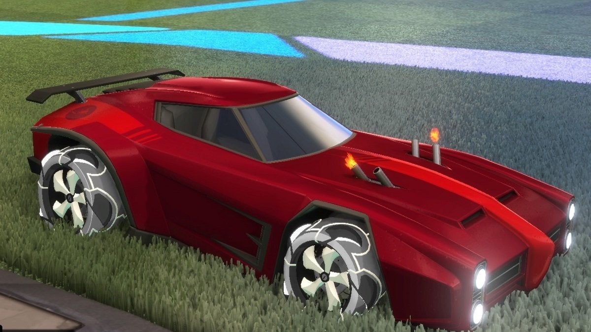 The Dominus car from Rocket League.