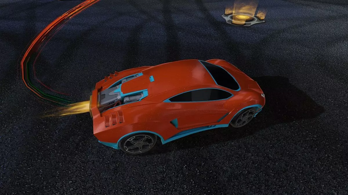 The Endo car from Rocket League.