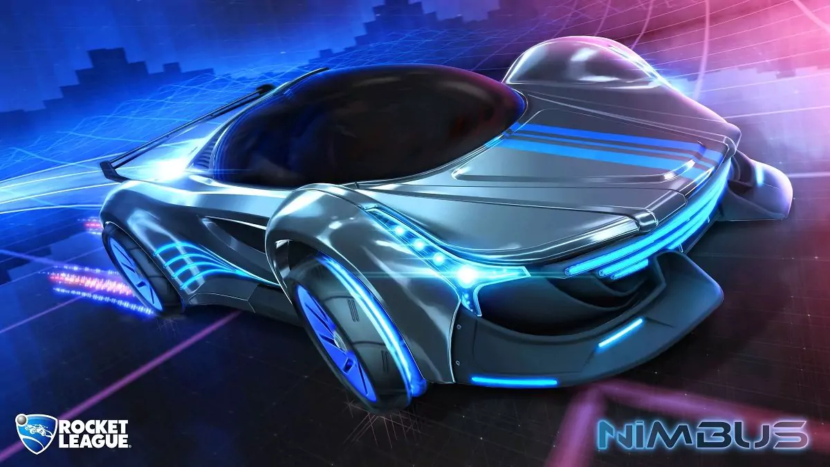 The Nimbus car in Rocket League.