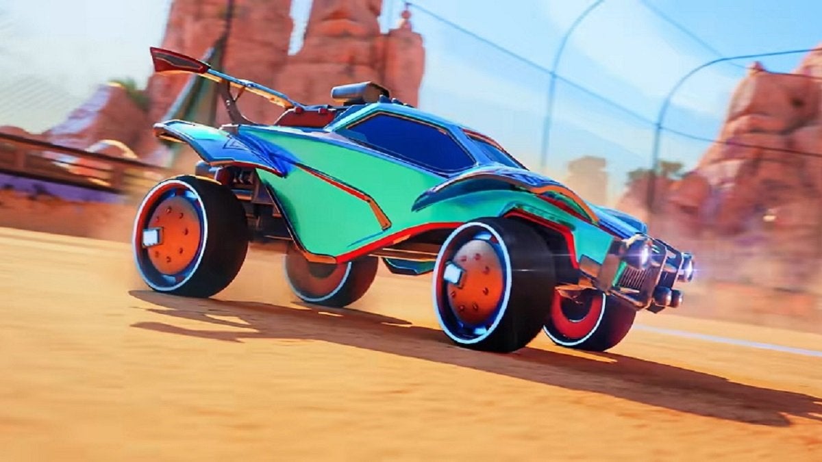 The Outlaw car from Rocket League.