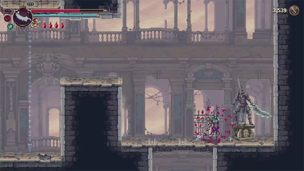 The statue that lets you upgrade Ruego Al Alba to level 3.