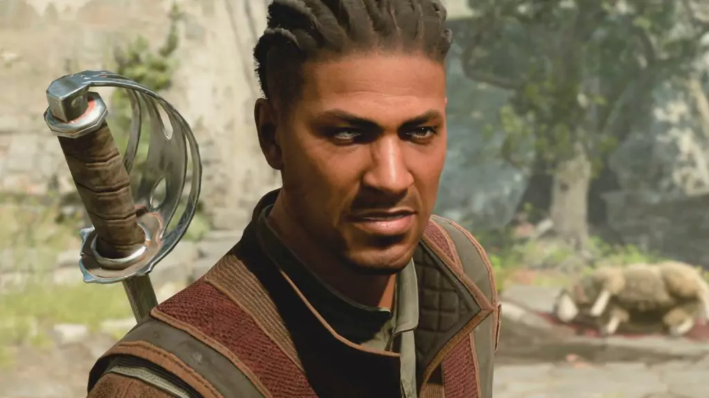 Wyll, a companion in Baldur's Gate 3.