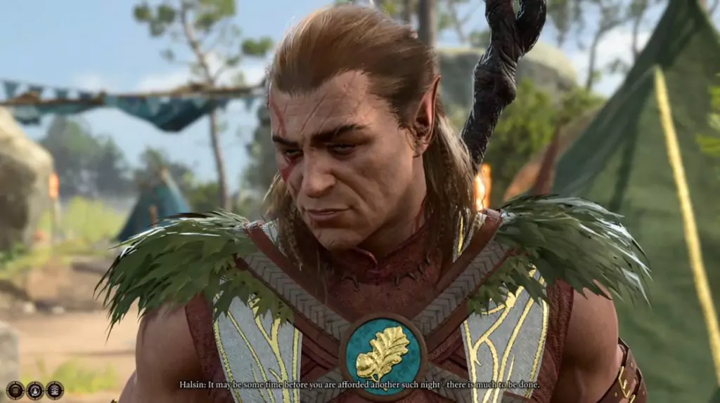 Halsin, a Druid companion in Baldur's Gate 3.