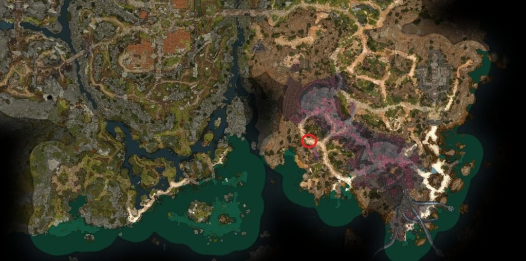 Where to find and recruit Asterion to your party in Baldur's Gate 3.