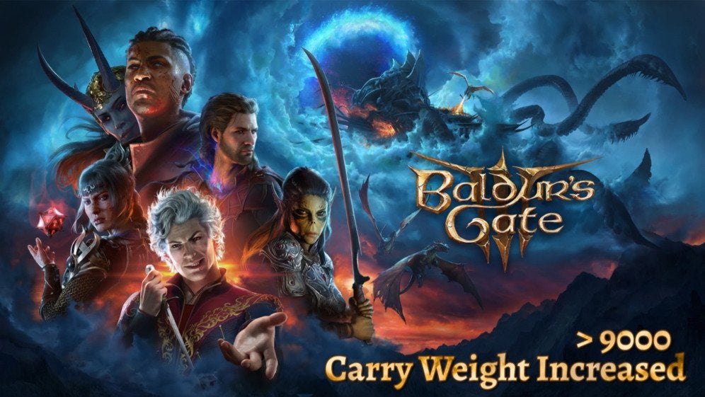 A mod for Baldur's Gate 3 increasing the carry weight limit.