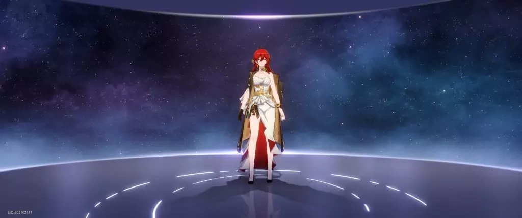 Himeko, a Fire character from Honkai: Star Rail.