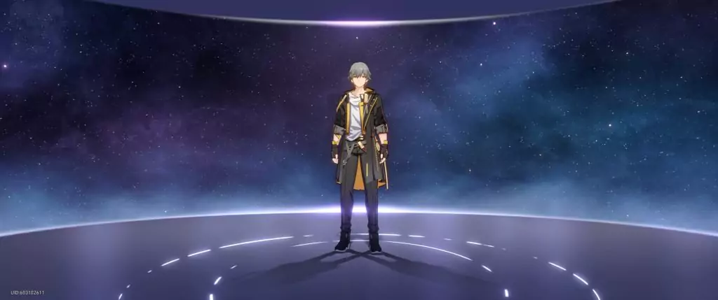 The Trailblazer, the main character from Honkai: Star Rail.