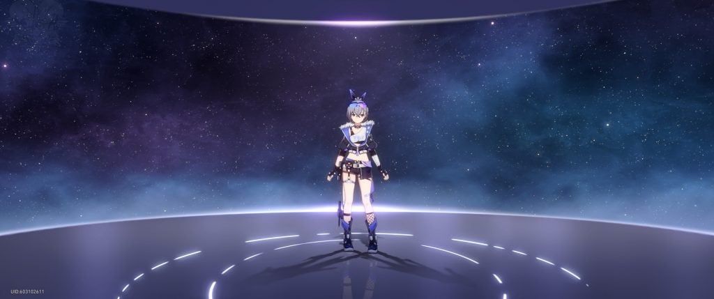 Silver Wolf, a Quantum character from Honkai: Star Rail.