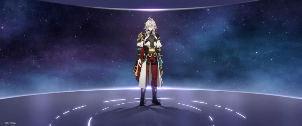 Jing Yuan, a lightning character from Honkai: Star Rail.