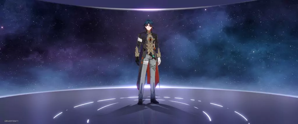 Blade, a 5-star Wind character from Honkai: Star Rail.