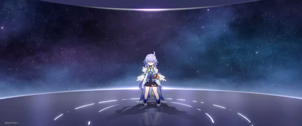 Bailu, a healer and Lightning character from Honkai: Star Rail.