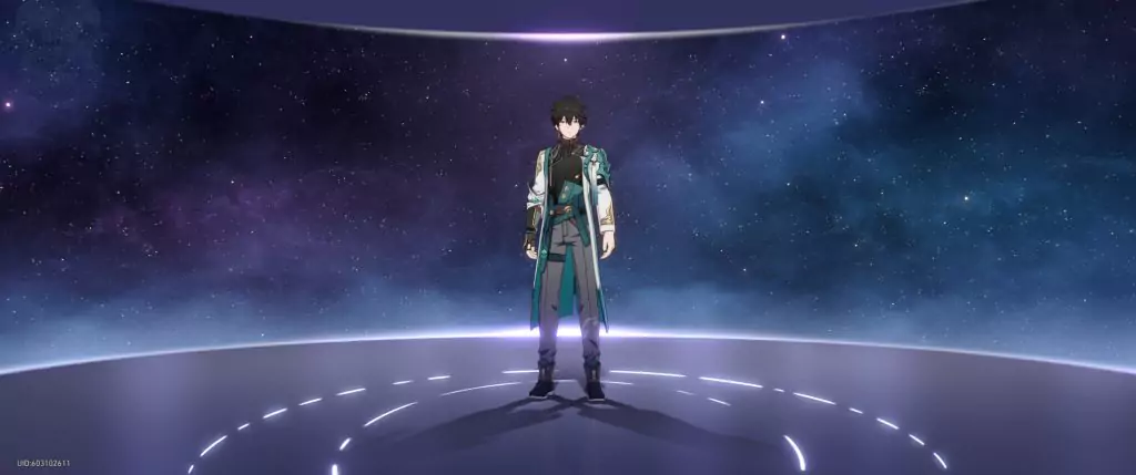 Dan Heng, a Wind character from Honkai: Star Rail.