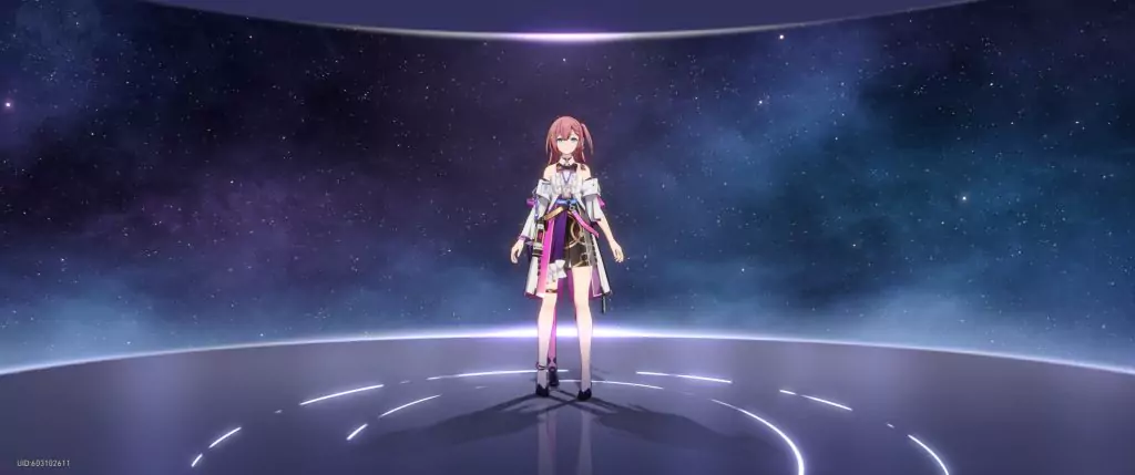 Asta, a fire character from Honkai: Star Rail.