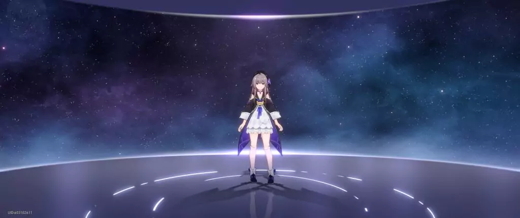 Herta, an Ice character from Honkai: Star Rail.