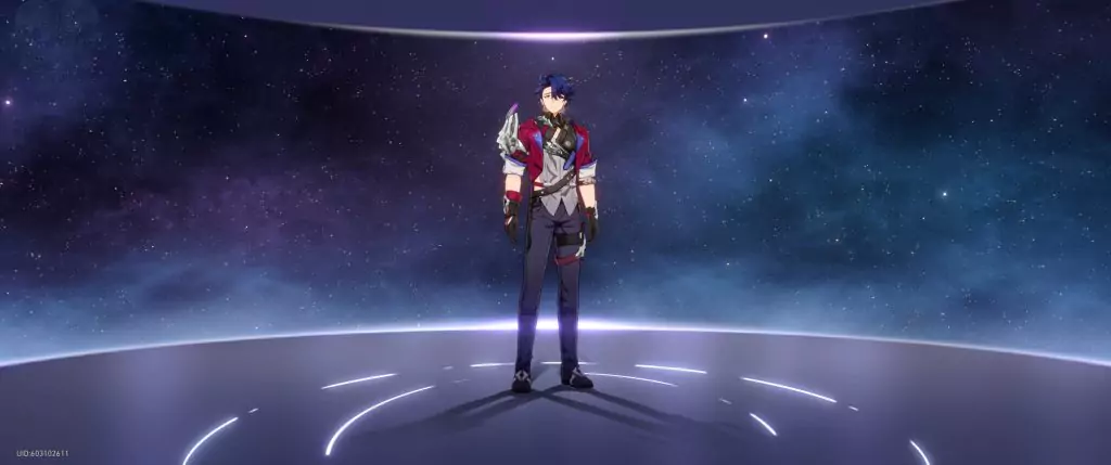 Sampo, a Wind user from Honkai: Star Rail.