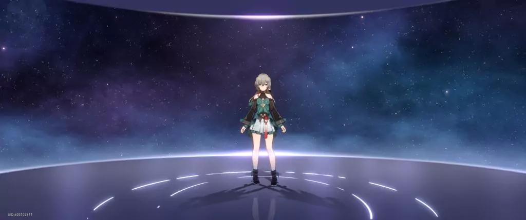 Qingque, a Quantum character from Honkai: Star Rail.