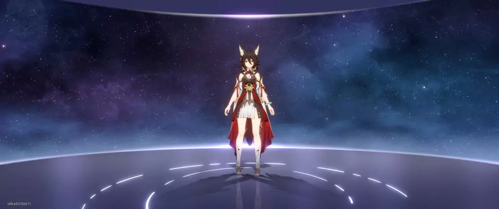 The Lightning character Tingyun from Honkai: Star Rail.