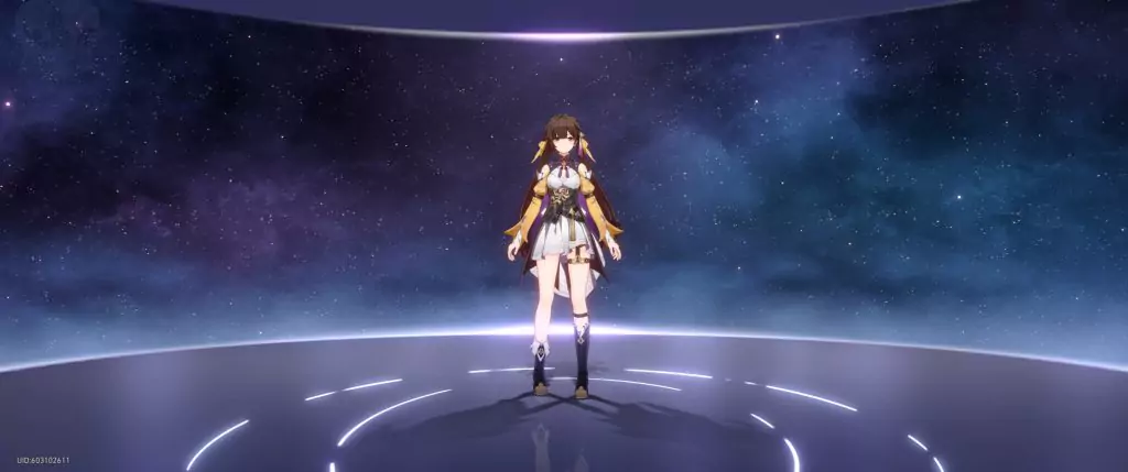 Sushang, a Physical fighter from Honkai: Star Rail.