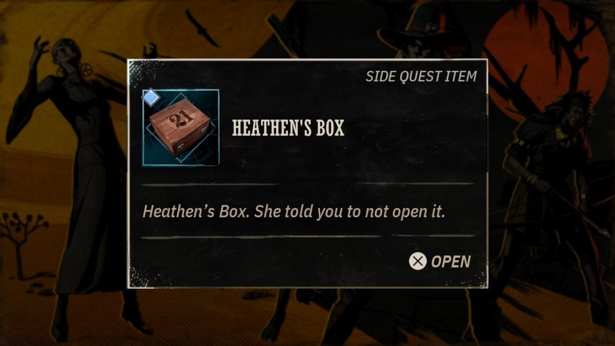 The Heathen's Box in Weird West.