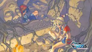 Chrono Cross Kid and Serge.