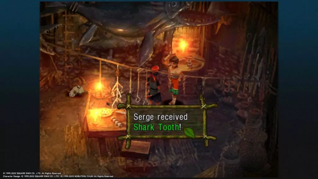 Shark Tooth Key Item in Chrono Cross.