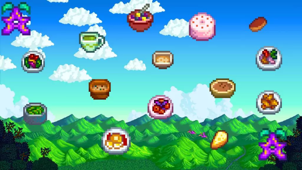All the best foods to eat in Stardew Valley to replenish your Energy, including Pink Cake, Pumpkin Pie, Cheese, and more. 
