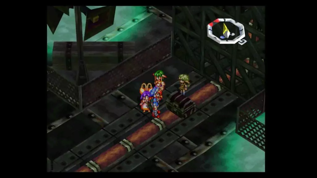 Army Darts in Garlyle Base Grandia.