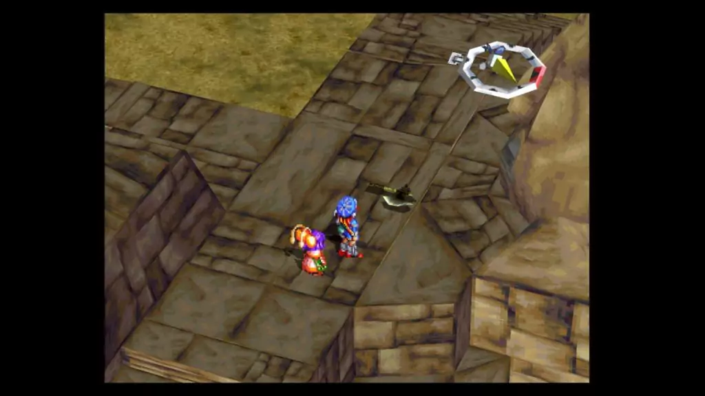 Ceremonial Rock Ax in Grandia.