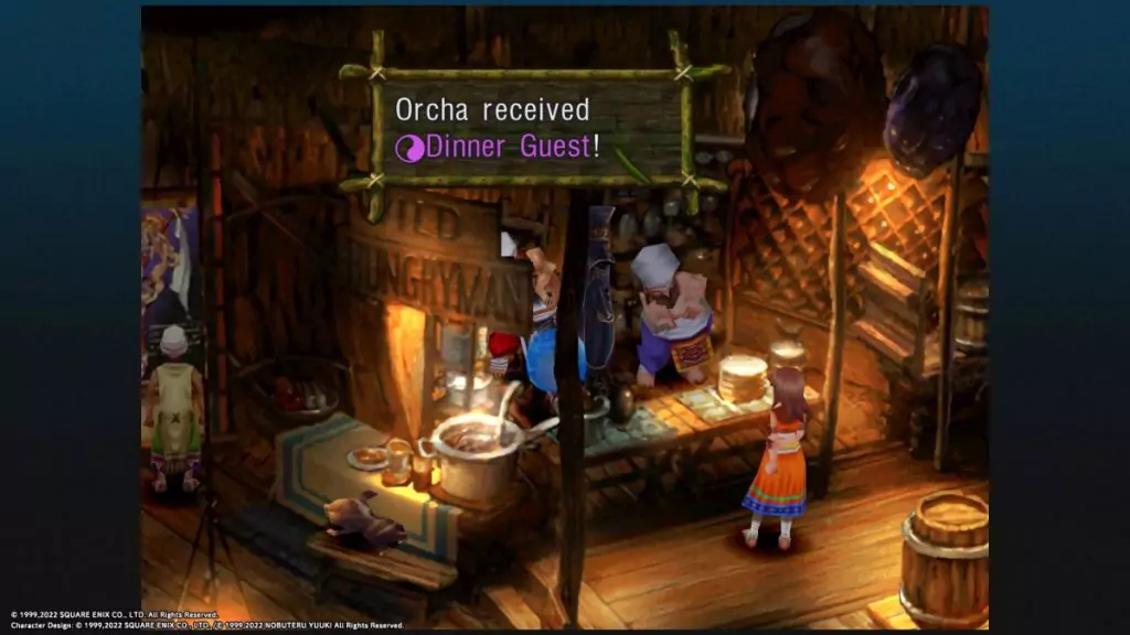 Dinner Guest Level 7 Tech in Chrono Cross.