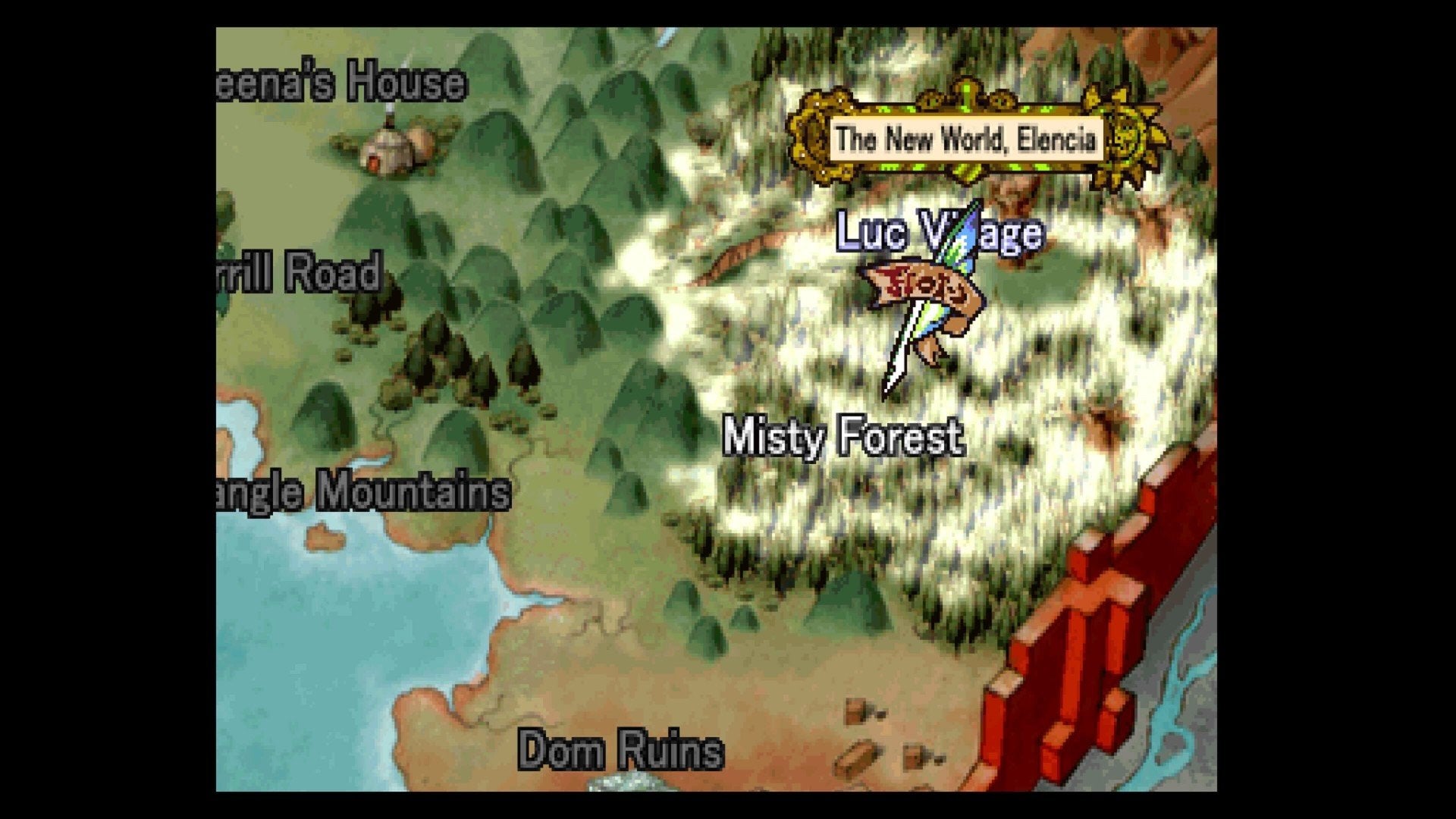East Misty Forest in Grandia.