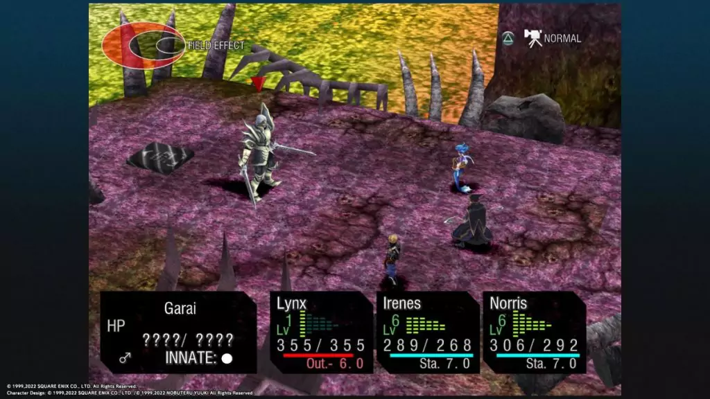Fighting Garai in Chrono Cross.