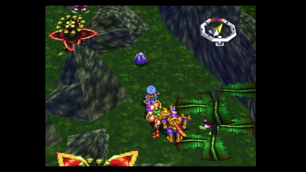 First Mana Egg in Valley of the Flying Dragon in Grandia.
