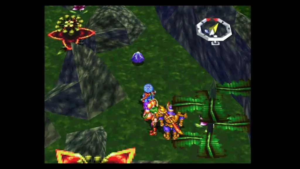 First Mana Egg in Valley of the Flying Dragon in Grandia.