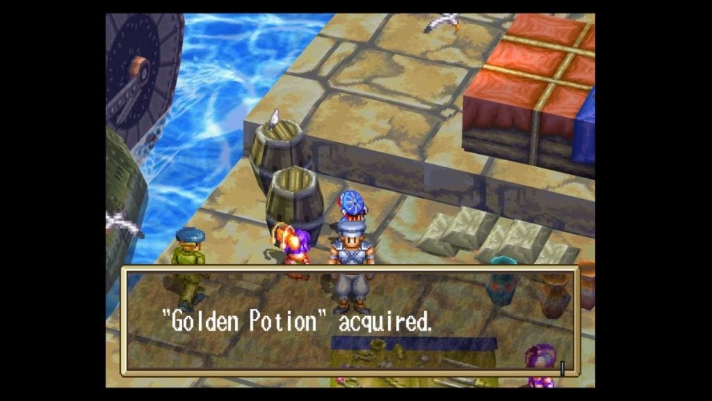 Golden Potion in Grandia.