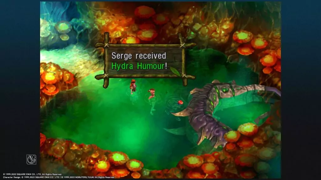 Hydra Humour location in Chrono Cross.