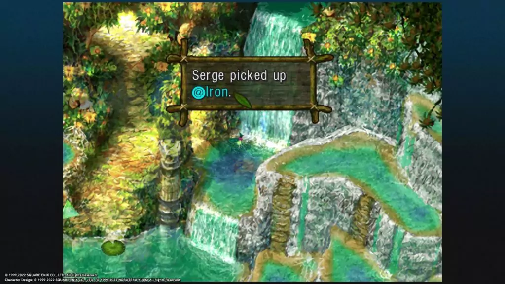 Iron at Water Dragon Isle.
