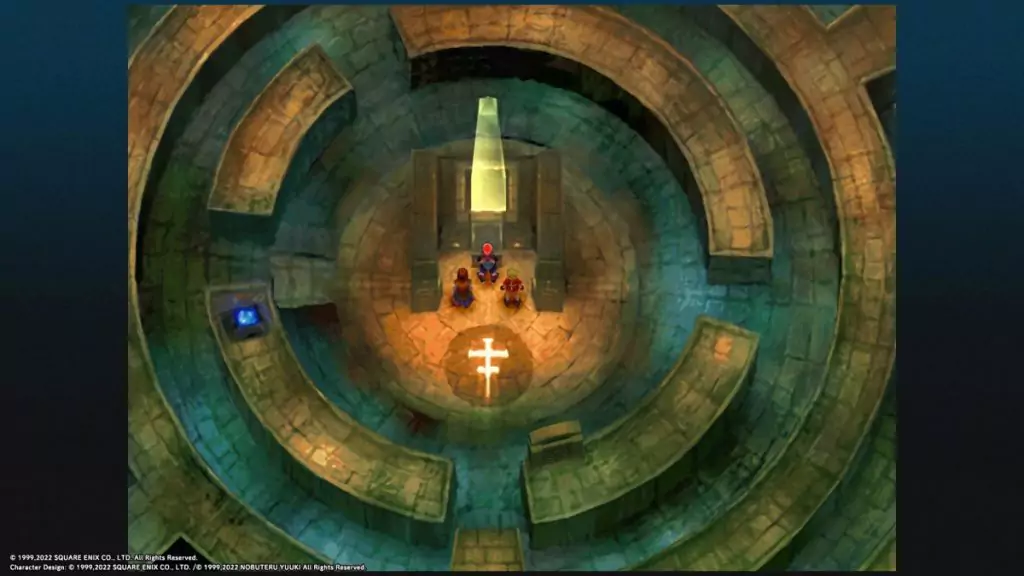 Lower the Yellow Pillar in Fort Dragonia.