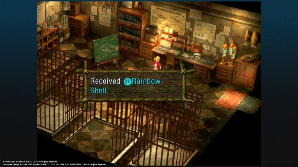 Lucca's note to Kid in Chrono Cross.
