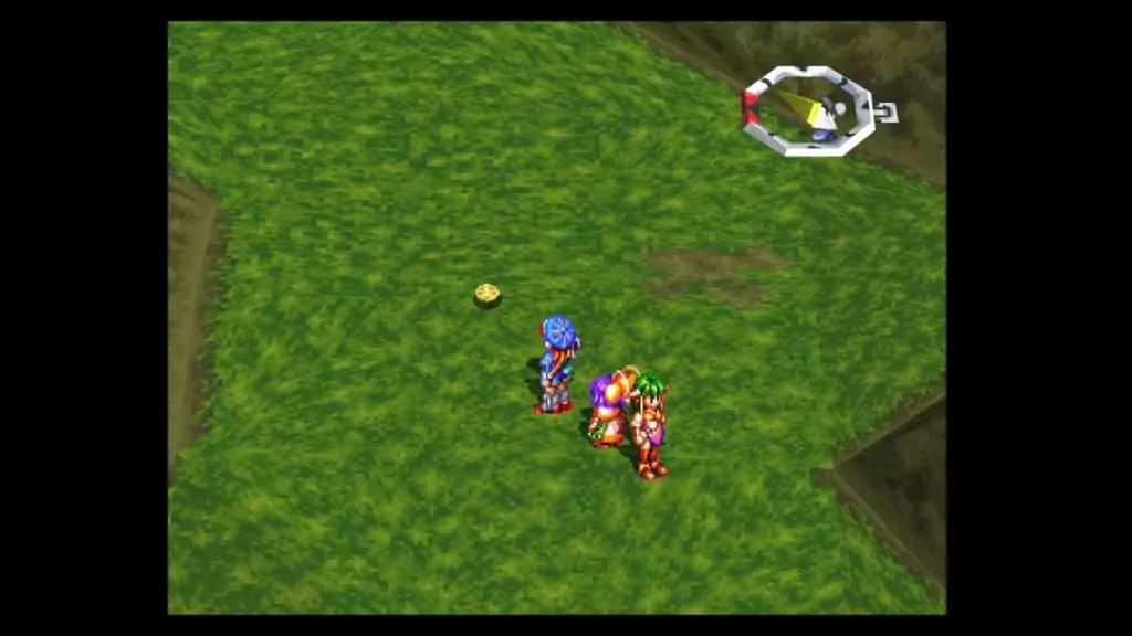 Medal of Yore in Rangle Mountains in Grandia.