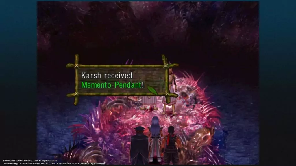 Memento Pendant Key Item in Chrono Cross.