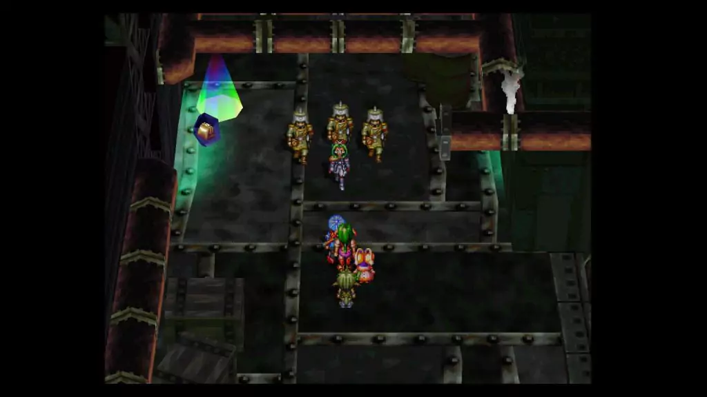Mio boss fight in Garlyle Base Grandia.