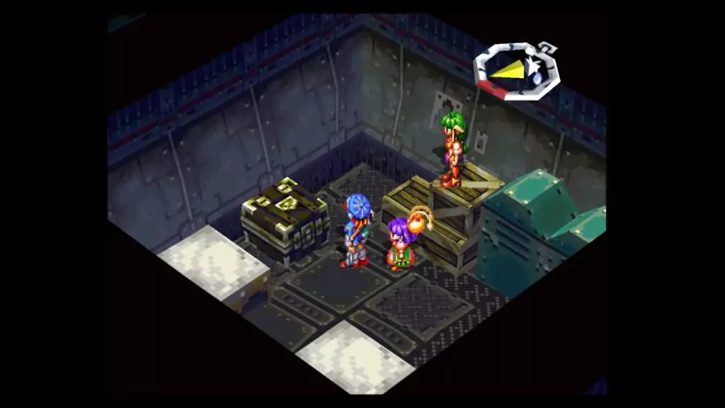 Officer's Uniform in Garlyle Base Grandia.