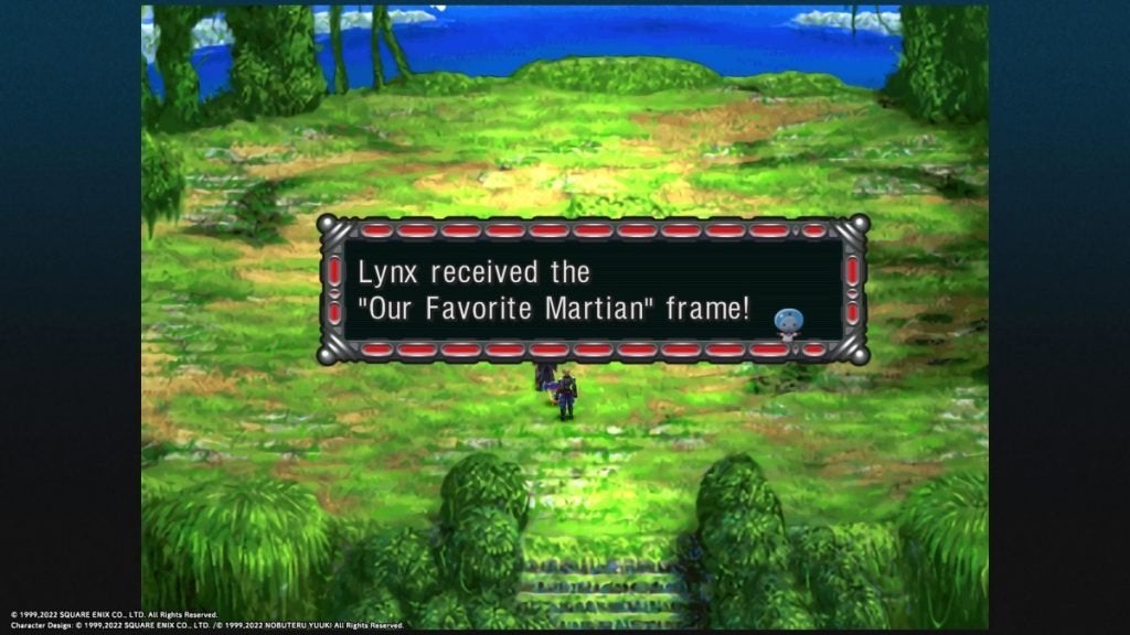 Our Favorite Martian window frame in Chrono Cross.
