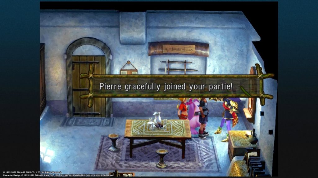 Pierre joins the party in Chrono Cross.