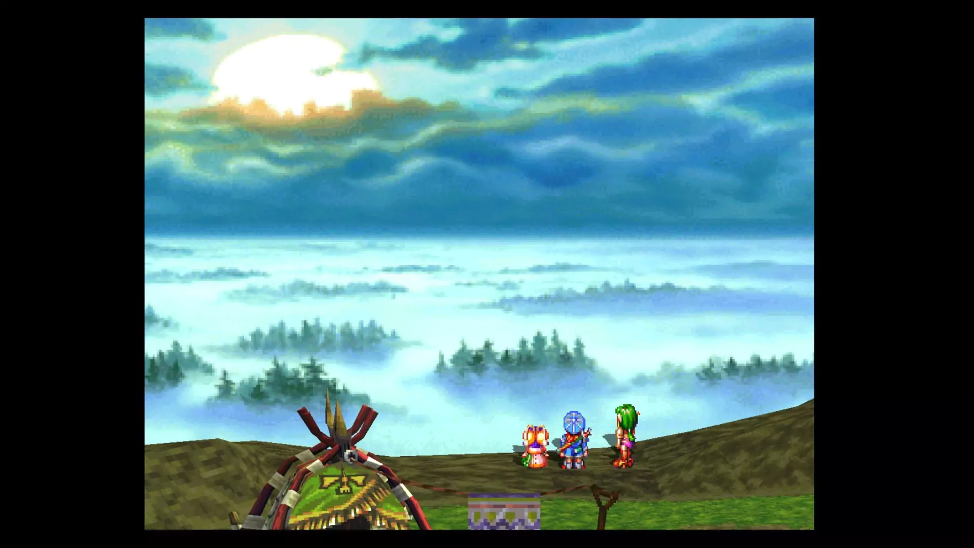 Rangel Mountains in Grandia.