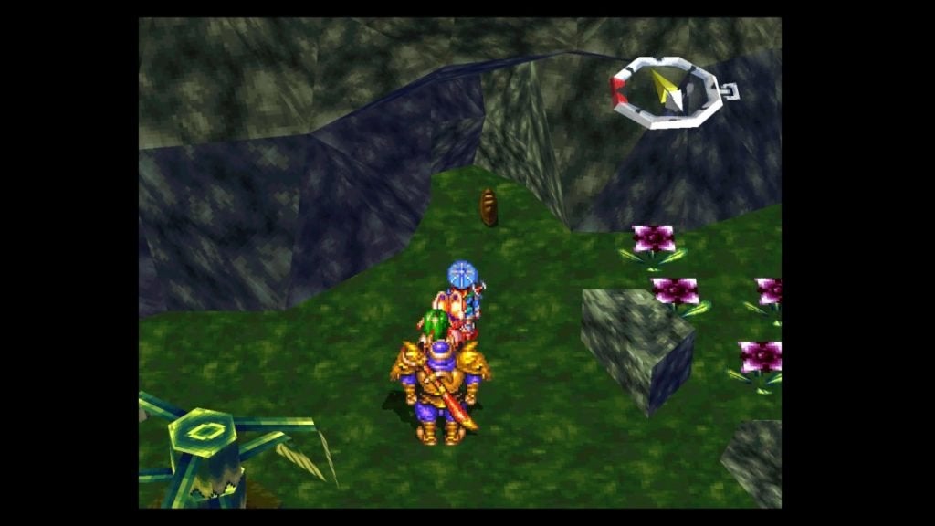Seed of Power in Valley of the Flying Dragon in Grandia.