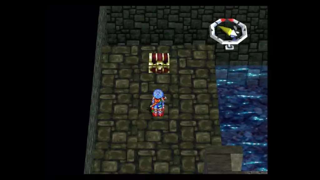 Shell Shield in Underground Passage in Grandia.