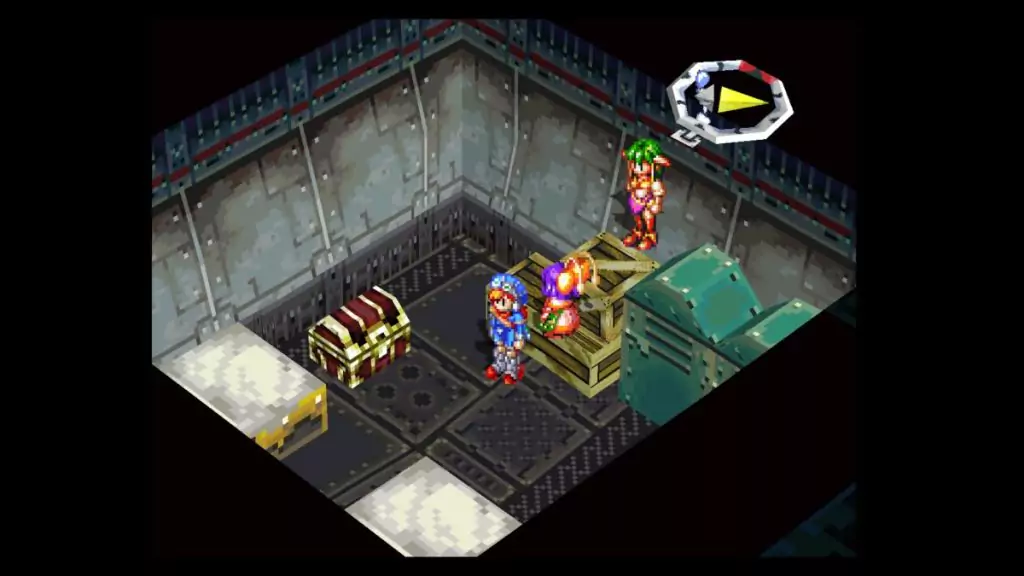Soldier's Uniform in Garlyle Base Grandia.