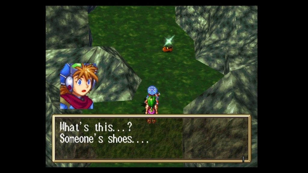 in Valley of the Flying Dragon in Grandia.