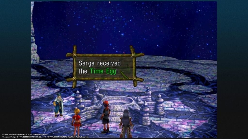 The Time Egg in Chrono Cross.